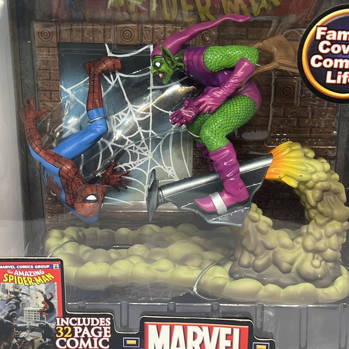 MARVEL LEGENDS MASTERWORKS SPIDER-MAN VS GREEN GOBLIN MIB VHTF | eBay