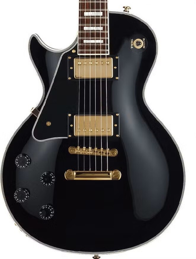 GrassRoots G-LP-CTM/LH BK Les Paul Custom Type Electric GrassRoots G-LP-CTM/LH BK Les Paul Custom Type Electric