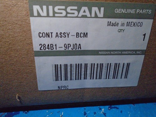 16-17 Infiniti QX60 15-17 Pathfinder Body Control Module OEM 284B1-9PJ0A LL524 - Picture 4 of 4