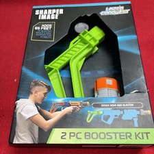 SHARPER IMAGE LAZER CONQUEST 2 PC BOOSTER KIT NEW IN BOX