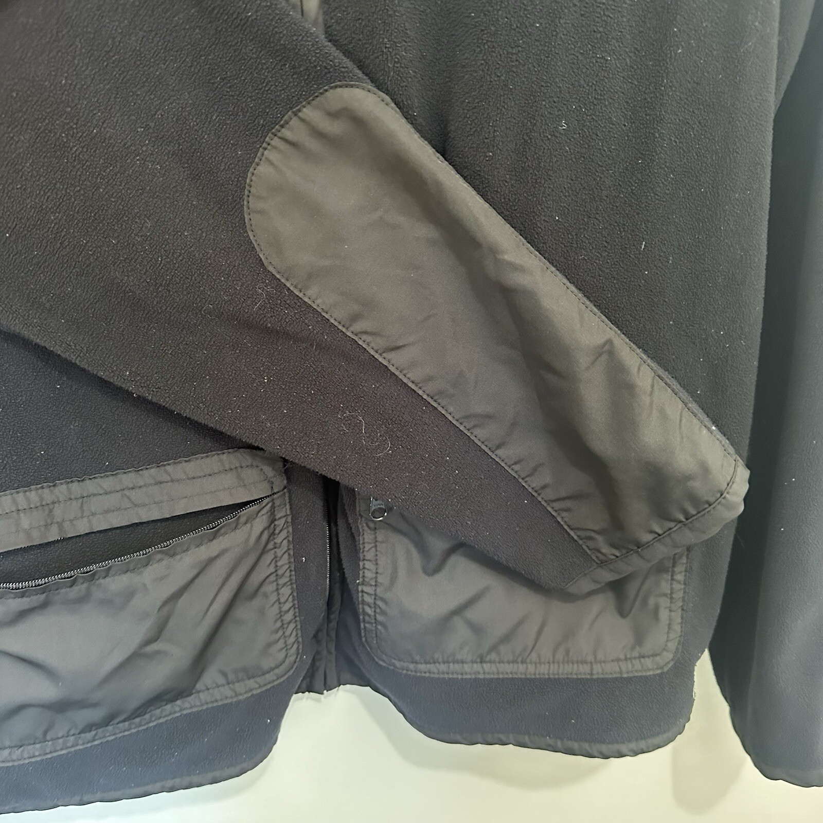 Athleta Polyester Zip Up Light Weight  Fleece Jac… - image 4