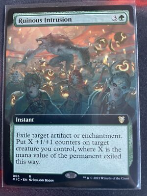 MTG Ruinous Intrusion Commander: Innistrad: Midnight Hunt 066 Regular Rare  | eBay