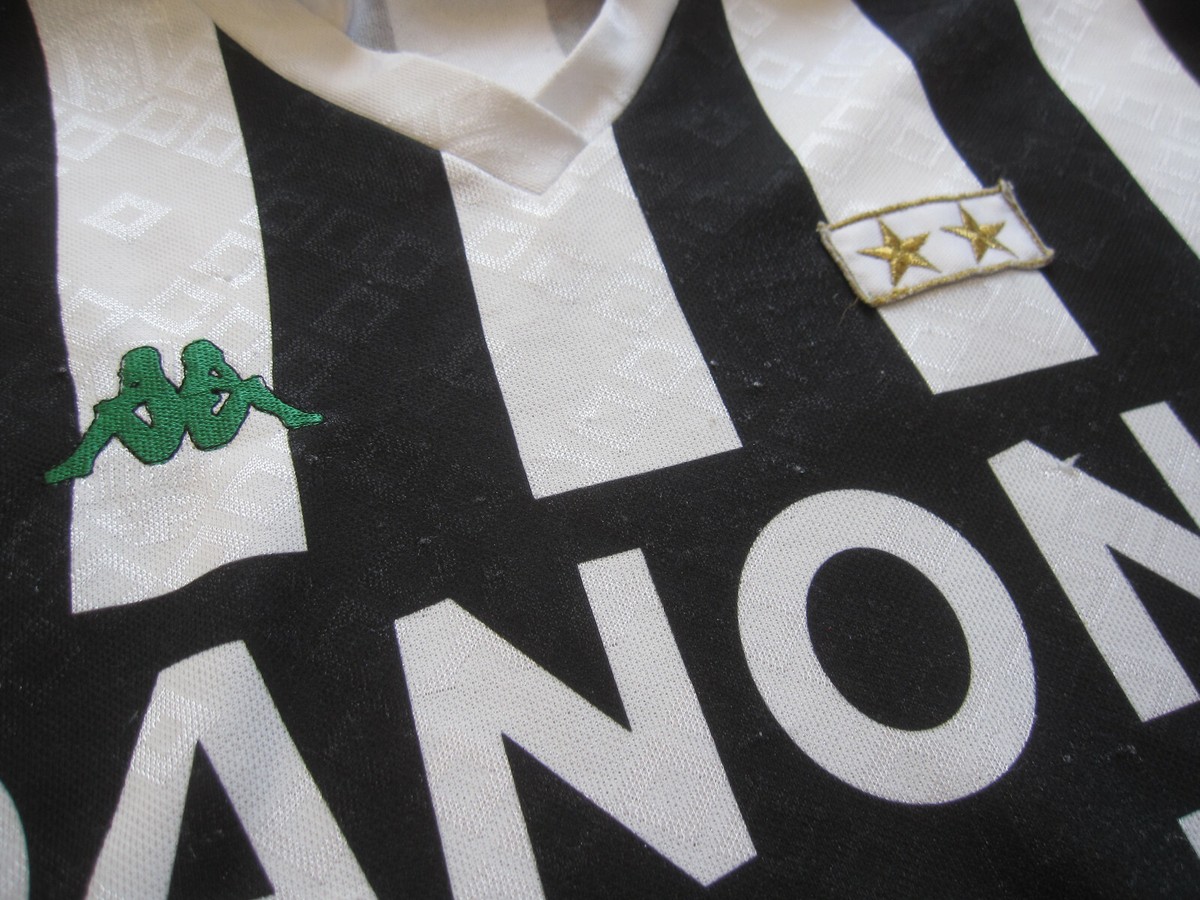 Maillot Vintage Juventus 1992-93 Kappa Danone - Taille XL - Football Italie - Occasion
