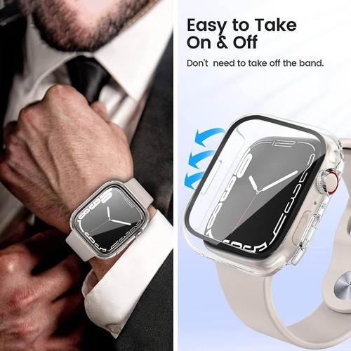 Protector De Pantalla Vidrio Templado HD 44mm Para Apple Watch Series 6/5/4/SE - Picture 4 of 9