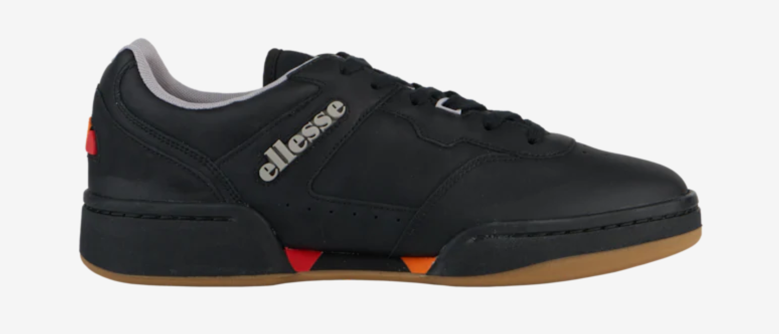 black ellesse sneakers