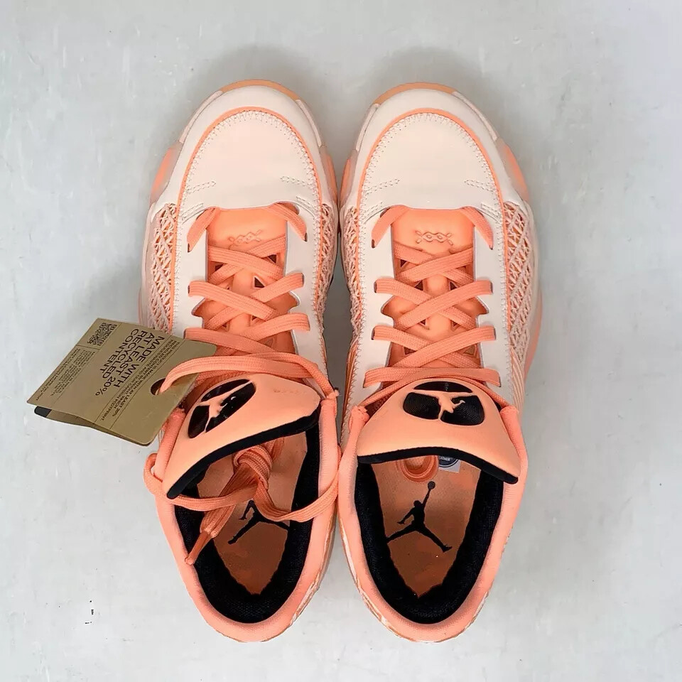 Nike Air Jordan XXXVIII 38 Low Crimson Tint Black Orange Pink 1 iv