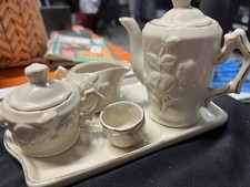 Tea Set , MINI creamer/sugar w/tray small