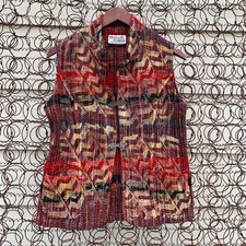 Elizabeth Jenkins Taos, New Mexico Artisan Handwoven Vest