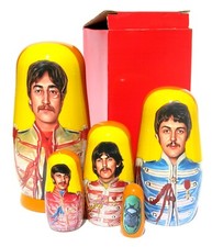 The Beatles SGT. Peppers 5 PC Russian Style N...