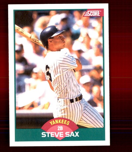 1989 Steve Sax #20T