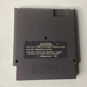NINTENDO "GHOSTBUSTERS" AUTHENTIC ORIGINAL VINTAGE NES GAME CARTRIDGE