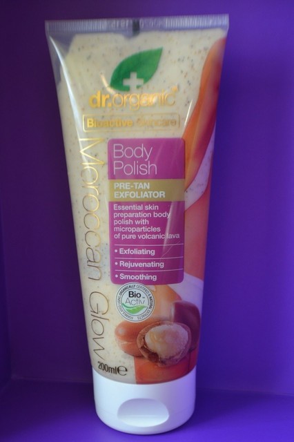 pre tan exfoliator