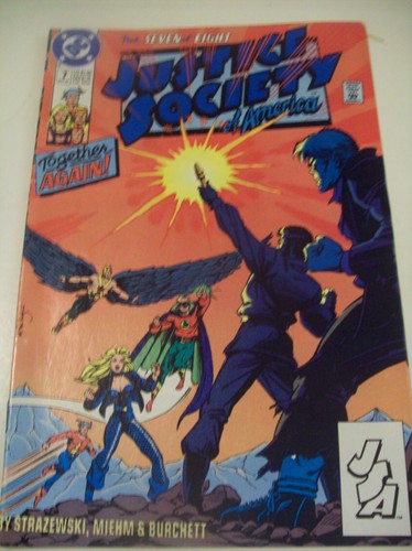 DC-Justice Society of America #7 of 8 (Oct. 1991)