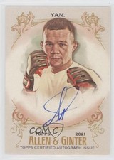 2021 Topps Allen & Ginter's Full Size Non-Baseball Petr Yan #FSA-PY Auto x0y