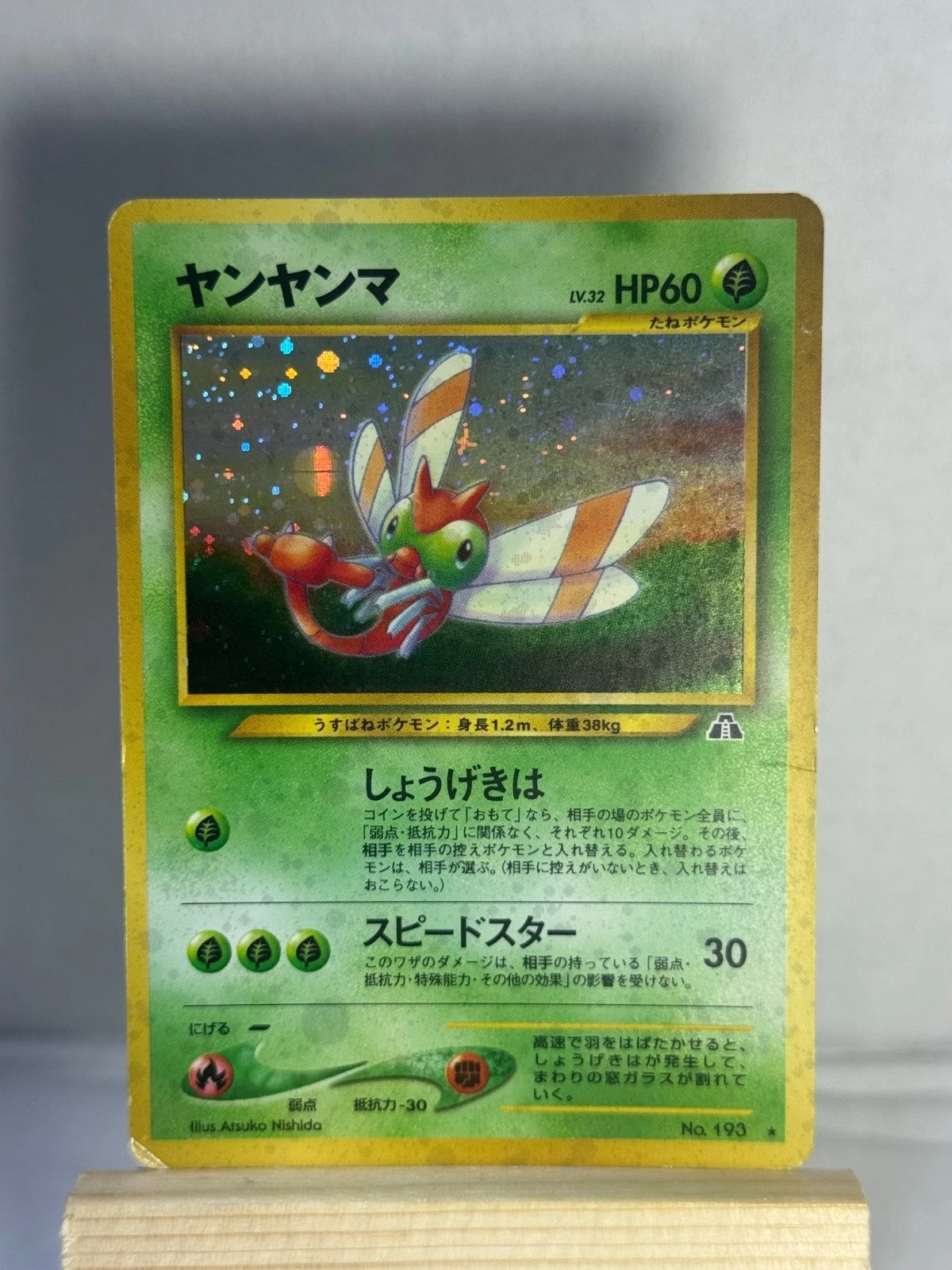 Yanma #193 Crossing the Ruins... Holo (Japanese) MP
