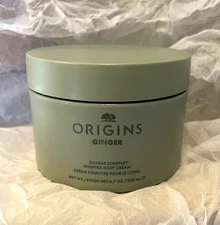 Origins Ginger Souffle 6.7 Oz 200 mL Full Size Moisturizer Whipped Body Cream