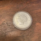 2006 Silver 1 oz NORFED Liberty $20 Texas Error Double Date Super Rare  - SMI