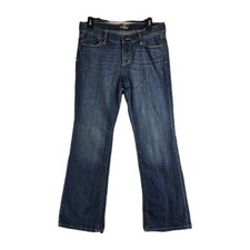 Old Navy Jeans Womens 6S The Flirt Bootcut Stretch Denim Mid Rise Dark Wash