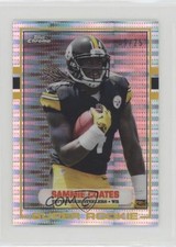 2015 Topps Chrome Mini 1989 Football Pulsar Refractor 9/25 Sammie Coates 0a4v
