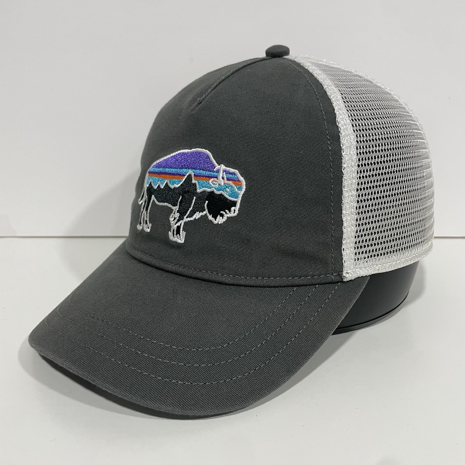 Cap Adjustable Snapback Mesh Men's One Size In Gray