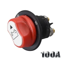 100A Car Battery Isolator Disconnect Cut Off Kill Switch Rotary Motorcycle Boat