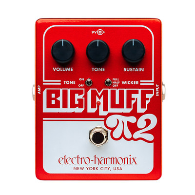 Electro-Harmonix Big Muff 2 with Tone Wicker Fuzz Pedal - Open Box