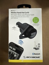 Scosche Bluetooth FM Transmitter 2.4A/12W 2-Port USB-A - Black