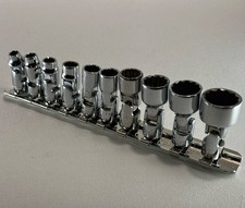 Snap On 10pc Sae 14 Drive Universal Swivel Socket Set 316 - 916 12pt Tmu Snap On 10pc Sae 14 Drive Universal Swivel Socket Set 316 - 916 12pt Tmu