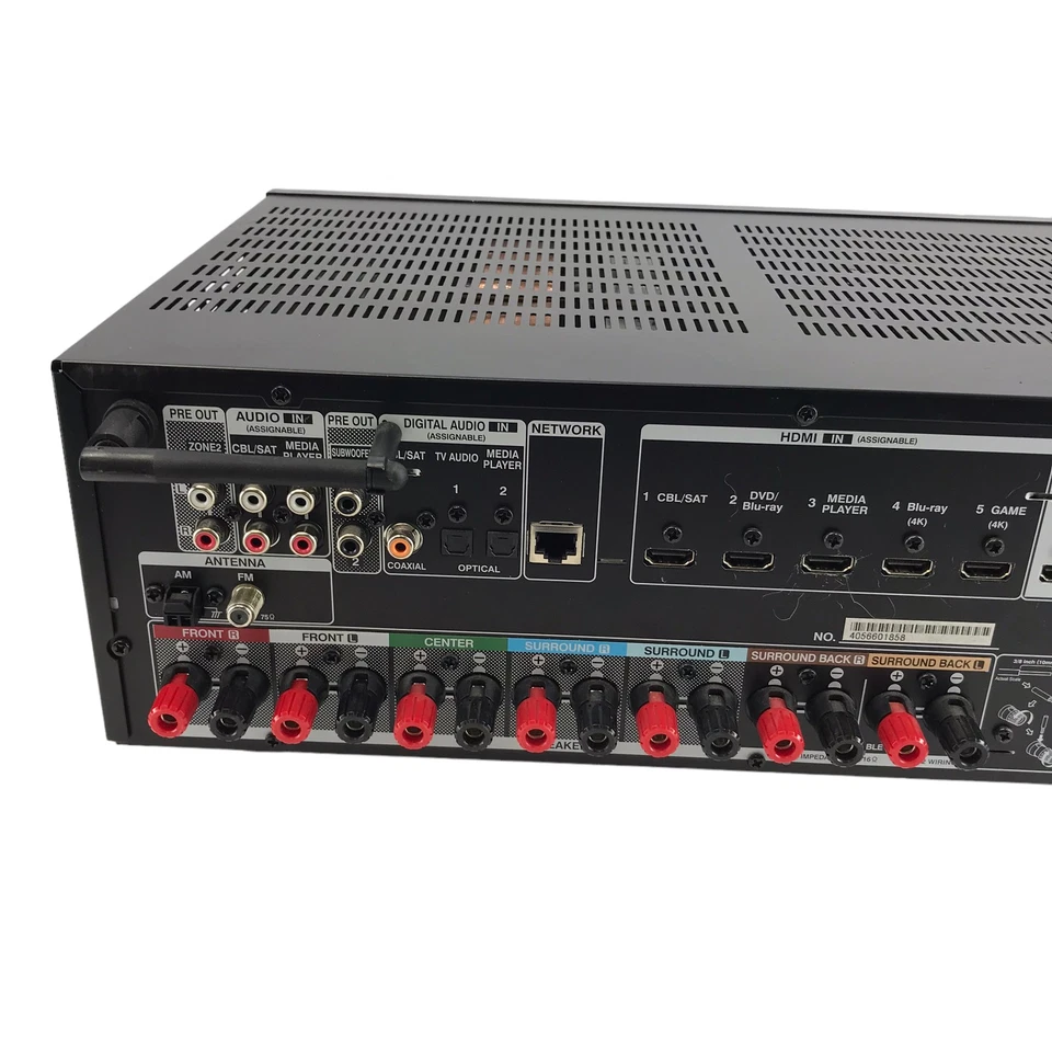 FOR PARTS Denon AVR-X1100W Ultra HD A/V Receiver 4K 7.2-Channel #FP4562 - Image 4 of 4