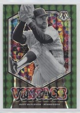 2021 Panini Mosaic Vintage Green Mosaic Prizm Bert Blyleven #V11 HOF 0c7d