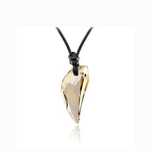 Wolf's Tooth Jewelry Women Men's Necklace Crystal Pendant Gift Natural Stone - Picture 12 of 26