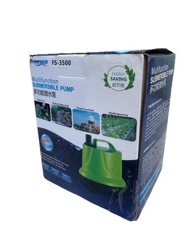 Freesea Pompa sommersa per laghetto 60W pompa copertura piscina esterno 3200/LH FS-3500 - Foto 3 di 4