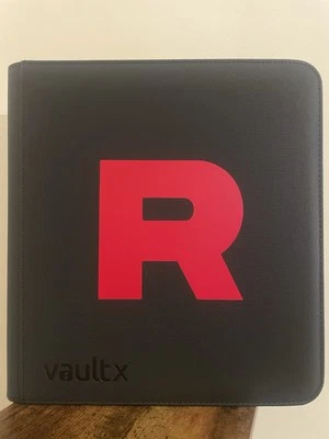 Vault X - 12 Pocket - Binder - Schwarz Pokemon Team Rocket - Bild 1 von 2