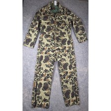 Vintage Walls Blizzard-Pruf Camo Insulated Coveralls Large Tall Duck Hunter