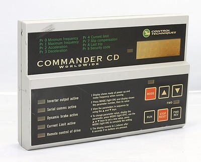 Control Techniques Keypad Programming Terminal DCN 93400 Commander Cd