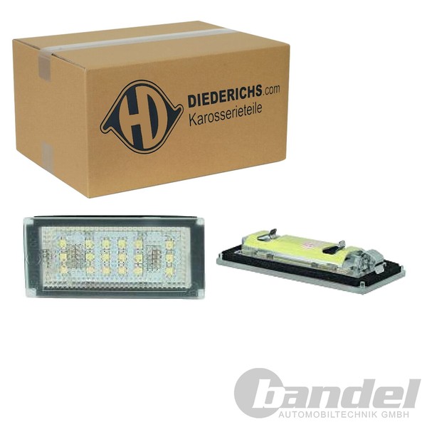 Diederichs HD Tuning LED Kennzeichenleuchten SET Passend FüR BMW 3 | 1215292-image