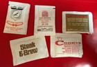 5 Restaurant Sugar Packets, 1960s -70s Defunct - NY Ephemera Advertising — photo 2