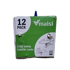 Vmaisi 12-Pack Child Safety Cabinet Locks Baby Proof Child Proof
