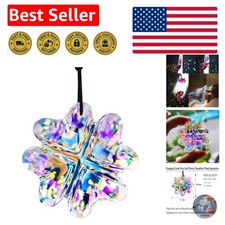 Elegant Hanging Crystal Four Leaf Clover Suncatcher - 1.7 Rainbow Maker