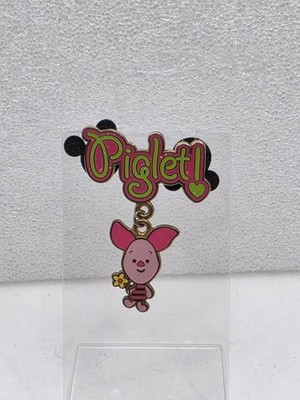 Disney Cuties Character Dangle Pin, Piglet