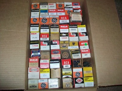 Vintage Lot of Untested Electron Tubes  #8