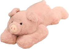 Weighted Stuffed Animals, 19.7" 3.3Lbs Weighted Pig Stuffed Animal Toy Cute Pink