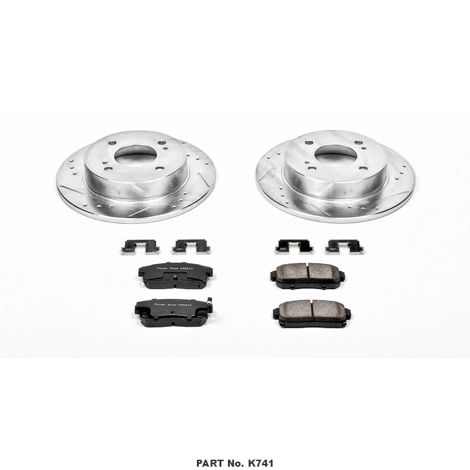 Power Stop K741 High Performance Brake Upgrade Kit