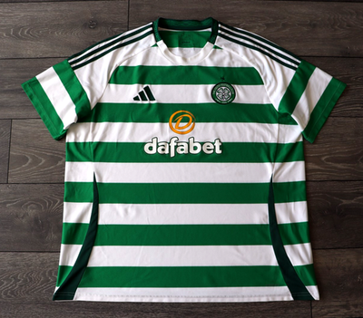 MENS 3XL CELTIC FC 2024 2025 HOME FOOTBALL SHIRT ADIDAS JERSEY