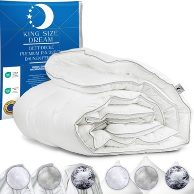 Premium Hotelqualität Einziehdecke 155/220 cm  - RESTPOSTEN mit 50% Rabatt