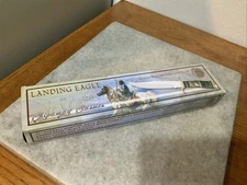 Landing Eagle Genuine Bone And Parka Wood Handle Knife Chipaway Cutlery 