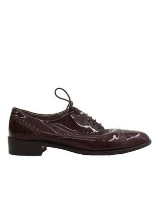 Salvatore Ferragamo Herren formelle Schuhe UK 8 rot 100 % andere Brogue
