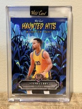 Wild Card Haunted Hits Monster Hunt Steph Curry 1/1 2025 Basketball