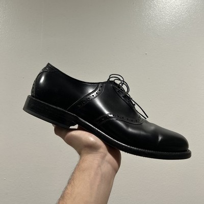 Allen Edmonds Men’s Polo Black Leather Oxford Dress Shoe Size 11 A Slim Narrow Allen Edmonds Polo Shoes Mens 11 B Black Leather Oxford  main image 4