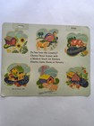 Vintage 1930s or 1940s Large Two Sided Page SALESMAN SAMPLE of Meyercord Decals — photo 2